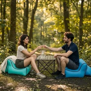 Carry Anywhere Quick Inflatable Mini Lounge Chair