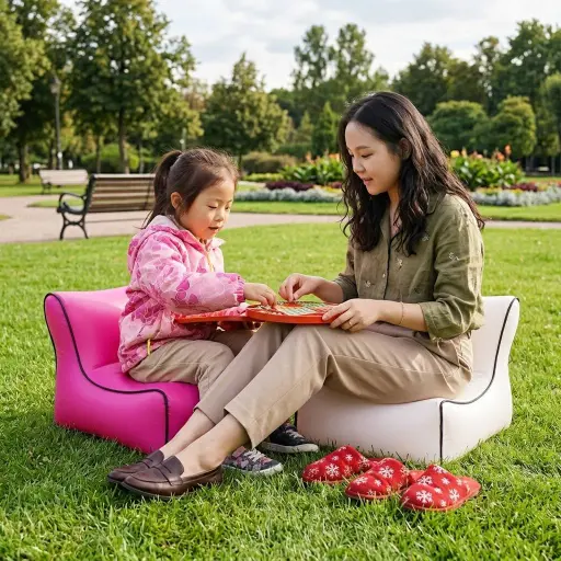 Carry Anywhere Quick Inflatable Mini Lounge Chair