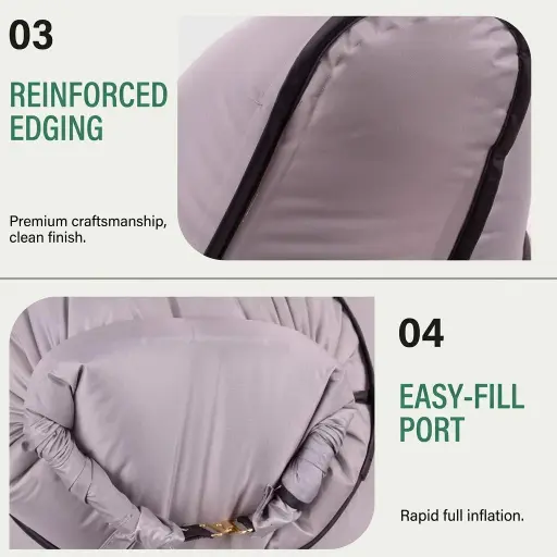 Carry Anywhere Quick Inflatable Mini Lounge Chair