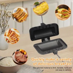 Double Sided Non-Stick Sandwich Maker Pan
