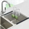 Foldable Over Sink Dish Drying Rack