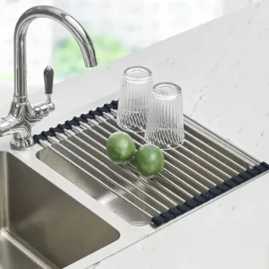 Foldable Over Sink Dish Drying Rack