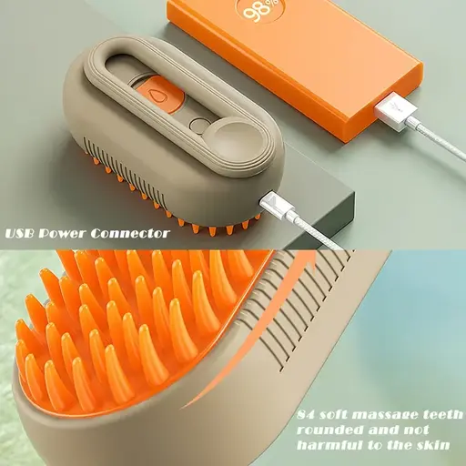 One Click Hair Removal Pet Grooming Brush