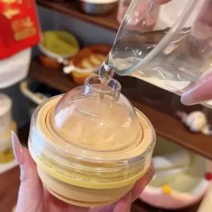 RoundRoll Foldable Silicone Ice Ball Drink Cup