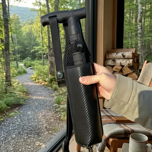 Telescopic Instant-Deploy Outdoor Stick