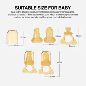 Portable Easy Feed Baby Fruit Nibbler