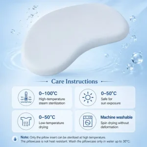 Baby Hug Memory Foam Infant Nap Support Pillow