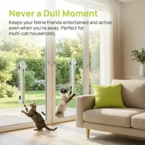 Never Stop Automatic Endless Play Cat Teaser Toy