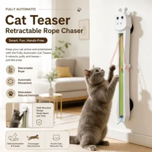 Never Stop Automatic Endless Play Cat Teaser Toy
