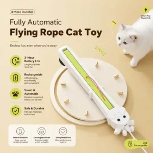 Never Stop Automatic Endless Play Cat Teaser Toy