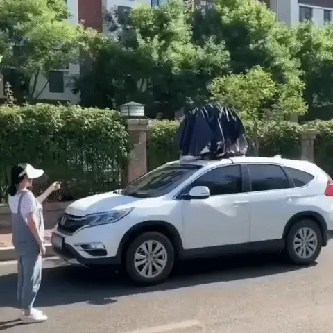 Automatic Folding Car Roof Cover Umbrella Tent with Remote Controller