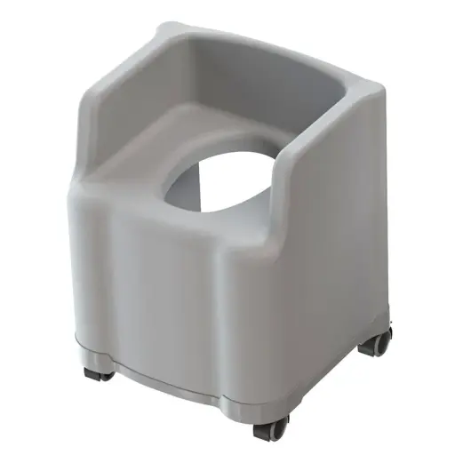 Heavy-Duty Portable Potty Seat Toilet Chair