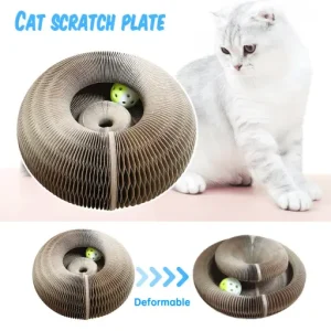 Cat Scratching Board - Cat Toy Magic Foldable Scratching Cardboard
