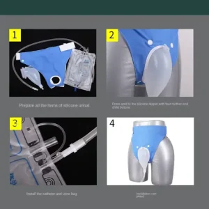 Elderly Reusable Urine Drainage Underwear for Bedridden
