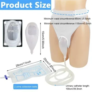 Elderly Reusable Urine Drainage Underwear for Bedridden