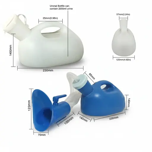 Large Capacity Elderly Living Essential Portable Toilet