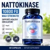 Nattokinase 10800 FU Capsules Dietary Supplement