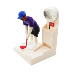 Golf Night Bottle Opener Tabletop Bar Accessory with Mini Golfer