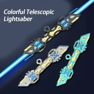 Rechargeable Telescopic Power Laser Toy Sword Extended with LED Lights