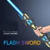 Rechargeable Telescopic Power Laser Toy Sword Extended with LED Lights