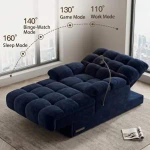 Electric Recliner Chaise Cloud Lounge Sofa