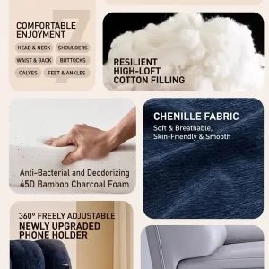 Electric Recliner Chaise Cloud Lounge Sofa