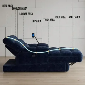 Electric Recliner Chaise Cloud Lounge Sofa